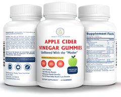 Apple Cider Vinegar Gummies (60 Count) - Trinity Total Nutrition
