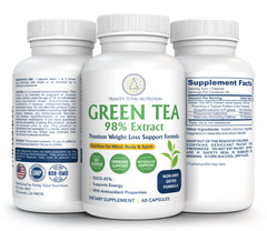 GREEN TEA 98% EXTRACT - Trinity Total Nutrition